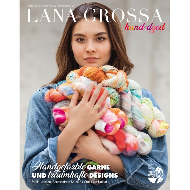 HAND-DYED - MMagazin njemacki + instrukcije engleski od Lana Grossa