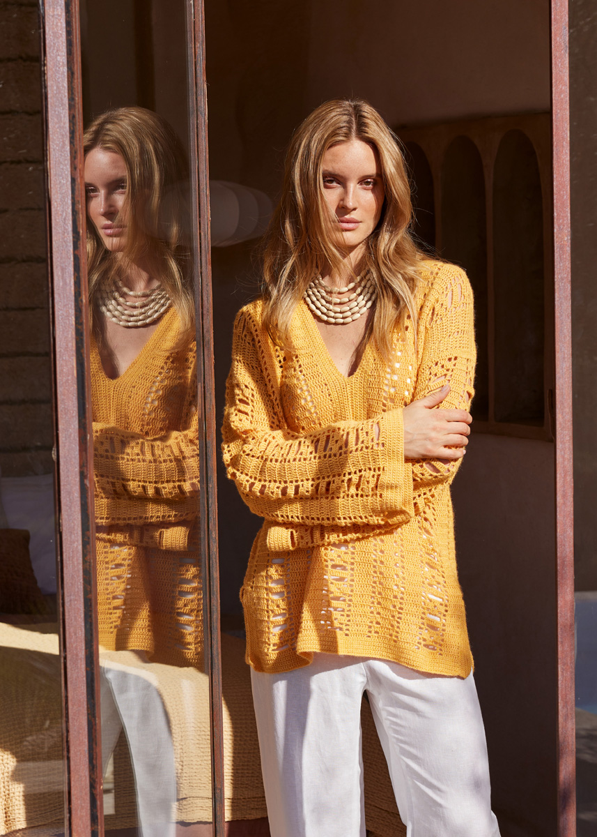 Lana Grossa HÄKELTUNIKA Ecopuno