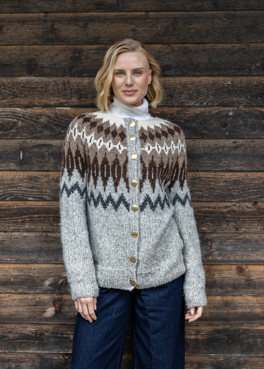 Lana Grossa TOP DOWN NORWEGERCARDIGAN Airy