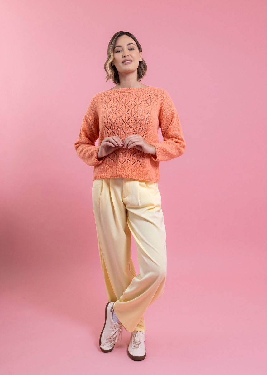 Lana Grossa PULLOVER Soffio