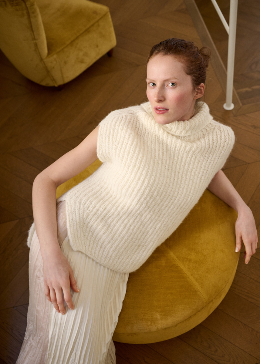 Lana Grossa HALBPATENT-PULLUNDER Nebbia