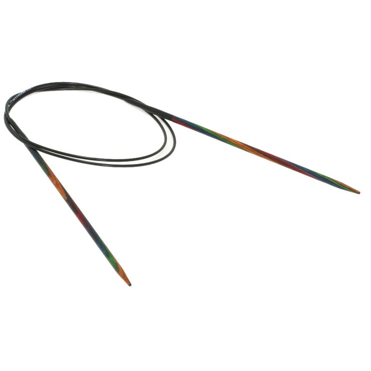 Lana Grossa Kružna igla za pletenje-drvo u više boja u boji 3.0 / 80cm