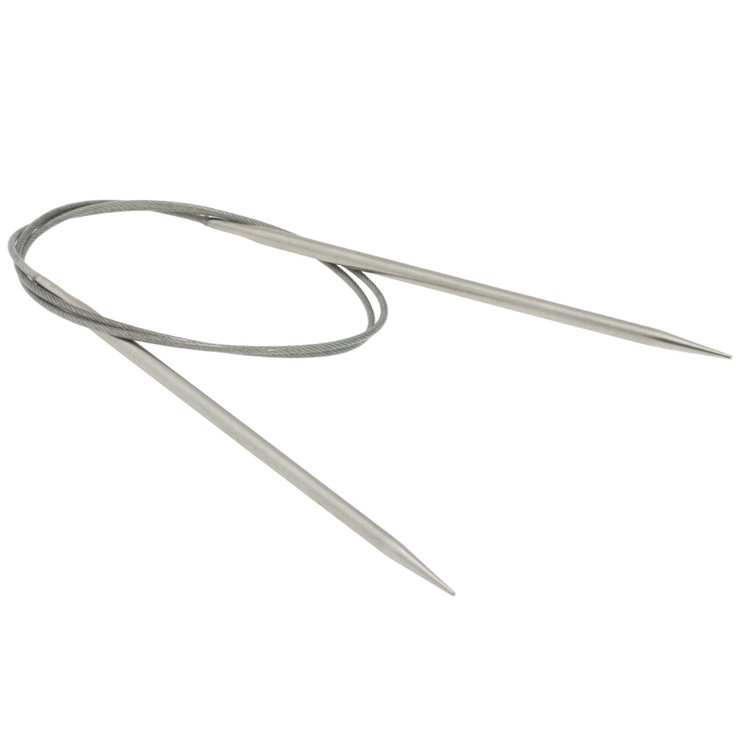 Lana Grossa Kružna igla za pletenje od nehrđajućeg čelika veličine 4,5 / 100cm
